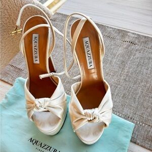 AQUAZZURA Cupid Plateau 130